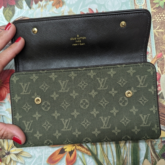 Louis Vuitton mini lin international wallet - Picture 6 of 14